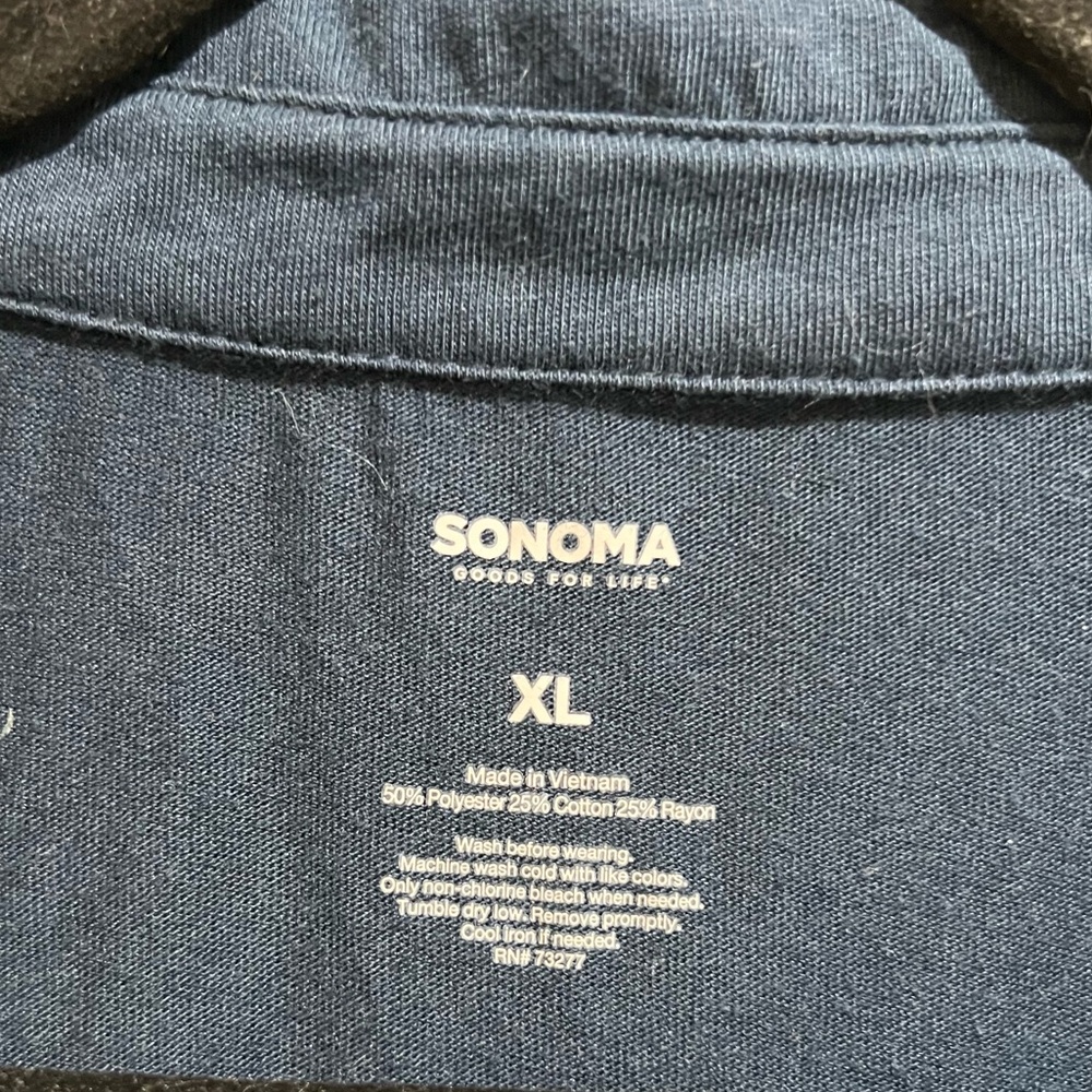 3 Soft Navy Polo Shirts - Picture 2 of 4